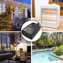 Load image into Gallery viewer, Indoor/Outdoor 3-Prong Wireless Remote Control Outlet - 2Pack
