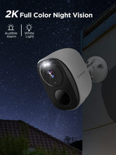 Load image into Gallery viewer, 3MP 2K Wireless Security Battery Camera - OWL Series
