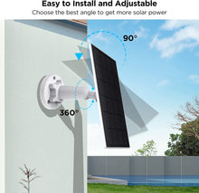 Load image into Gallery viewer, Solar Panel for Outdoor Battery Security Camera
