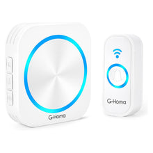 Load image into Gallery viewer, Wireless Battery Doorbell - 1 Push Button Ringer &amp; 1 Plug-in Receiver
